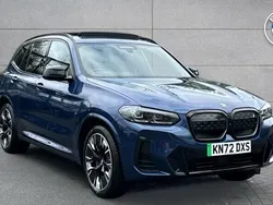 Blue Used 2022 BMW iX3 M Sport SUV | £31,992 (Fair price)
