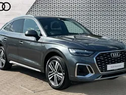Grey Used 2021 Audi Q5 S-Line SUV | £32,783 (A bit pricey)
