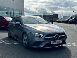 Grey Used 2019 Mercedes A180 AMG line Hatchback | £15,750 (Fair price)