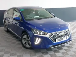 Blue Used 2020 Hyundai Ioniq Premium SE Sedan | £14,998 (Fair price)