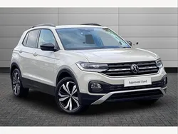 Grey Used 2022 VW T-Cross Black Edition SUV | £17,495 (Fair price)