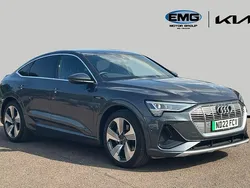 Grey Used 2022 Audi e-tron Sportback S-Line SUV | £25,695 (Fair price)