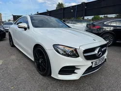 White Used 2017 Mercedes E220 AMG Line Premium Plus Coupe | £19,899 (A bit pricey)