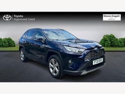 Blue Used 2021 Toyota RAV4 Hybrid Design SUV | £21,850 (Fair price)