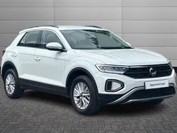 White Used 2023 VW T-Roc Life SUV | £19,740 (Fair price)