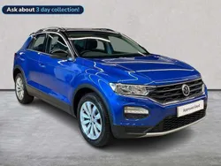 Blue Used 2018 VW T-Roc SE SUV | £14,899 (Fair price)
