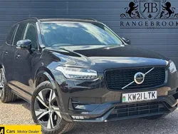 Black Used 2021 Volvo XC90 R-Design SUV | £25,799 (Fair price)