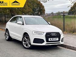White Used 2016 Audi Q3 S-Line SUV | £11,995 (Good price)