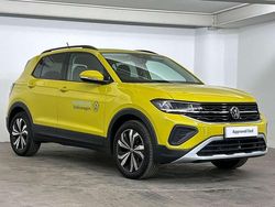 Yellow Used 2025 VW T-Cross Match SUV | £21,995 (A bit pricey)