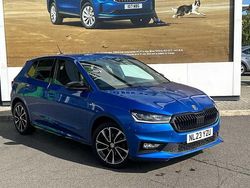Race blue metallic Used 2023 Skoda Fabia Monte Carlo Hatchback | £16,250 (A bit pricey)
