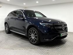 Blue Used 2022 Mercedes EQC400 AMG line SUV | £28,995 (Fair price)