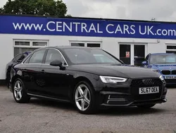 Black Used 2017 Audi A4 S-Line Sedan | £13,995 (Fair price)