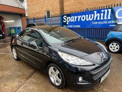 Black Used 2014 Peugeot 207 Active Cabriolet | £3,495 (Fair price)