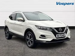 White Used 2020 Nissan Qashqai N-Connecta SUV | £18,117 (Fair price)