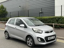 Silver Used 2012 Kia Picanto Hatchback | £1,995 (A bit pricey)