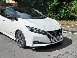 White Used 2020 Nissan Leaf Tekna Hatchback | £7,395 (Fair price)