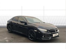 Black Used 2021 Honda Civic SR Hatchback | £12,828 (Fair price)