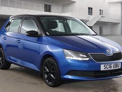 Blue Used 2016 Skoda Fabia Colour Edition Hatchback | £5,995 (Fair price)