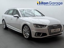 White Used 2019 Audi A4 S-Line Estate | £16,750 (Super price)