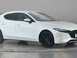 White Used 2021 Mazda 3 Inclusive Hatchback | £15,799 (Fair price)