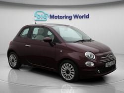 Red Used 2021 Fiat 500 Lounge Hatchback | £7,300 (Good price)