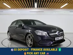 Black Used 2017 Mercedes A180 AMG line Hatchback | £10,999 (Fair price)