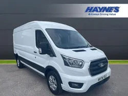 White Used 2024 Ford Transit Limited Van | £30,995 (Expensive)