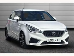 Arctic white Used 2021 MG MG3 Exclusive Hatchback | £9,690 (Fair price)