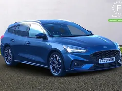 Blue Used 2020 Ford Focus ST-Line X Estate | £13,499 (Fair price)