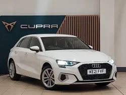 White Used 2021 Audi A3 e-tron Sport Hatchback | £17,998 (Good price)