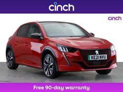 Red Used 2021 Peugeot e-208 GTi Hatchback | £12,549 (Fair price)