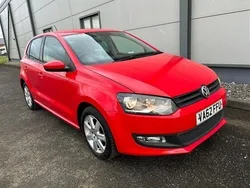 Red Used 2013 VW Polo Match Hatchback | £3,999 (Fair price)