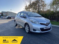Silver Used 2013 Toyota Yaris Multidrive S Hatchback | £7,280 (Fair price)