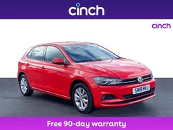 Red Used 2018 VW Polo SE Hatchback | £10,999 (Fair price)