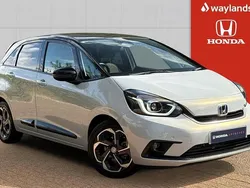 White Used 2021 Honda Jazz Hybrid Hatchback | £17,490 (Fair price)