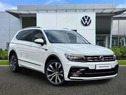 White Used 2021 VW Tiguan Allspace R-line SUV | £27,442 (Fair price)