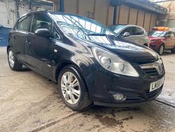 Black Used 2008 Vauxhall Corsa Design Edition Hatchback | £1,299
