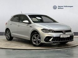 Silver Used 2024 VW Polo R-line Hatchback | £18,750 (Fair price)