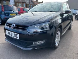 Black Used 2013 VW Polo Edition Hatchback | £9,995 (A bit pricey)