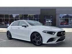 White Used 2019 Mercedes A35 AMG Premium Plus Hatchback | £24,296 (Fair price)