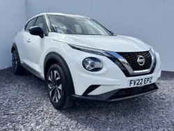 White Used 2022 Nissan Juke Acenta SUV | £13,995 (Fair price)