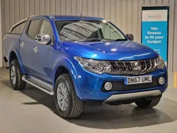 Blue Used 2017 Mitsubishi L200 Pickup | £18,485 (Fair price)