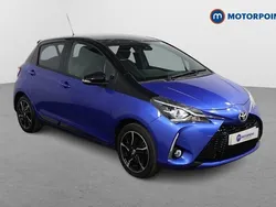 Blue Used 2018 Toyota Yaris Hatchback | £9,999 (Fair price)