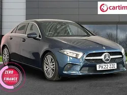 Blue Used 2022 Mercedes A180 Executive Sedan | £20,250 (Good price)
