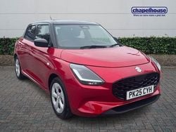 Red and black Used 2025 Suzuki Swift Hatchback | £17,495 (Expensive)