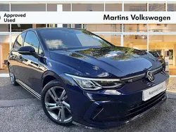 Blue Used 2020 VW Golf VIII R-line Hatchback | £18,495 (A bit pricey)