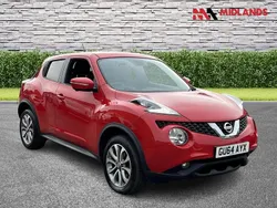 Red Used 2014 Nissan Juke S SUV | £4,000 (Fair price)