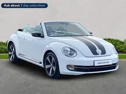 White Used 2016 VW Beetle Sport Cabriolet | £15,786 (Expensive)