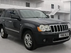 Grey Used 2010 Jeep Grand Cherokee Overland SUV | £3,495 (Good price)