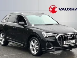 Black Used 2021 Audi Q3 S-Line SUV | £19,462 (Fair price)